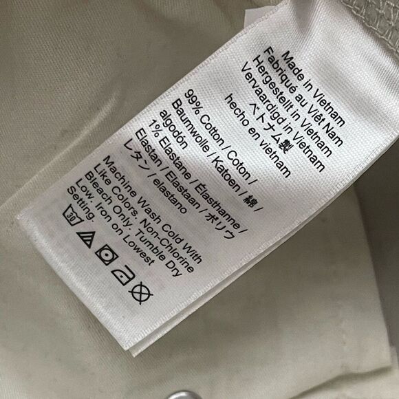 J.CREW 484 Slim-fit Pant in Corduroy Pants 30x32 Natural Stone NEW Casual Basic - Picture 8 of 13